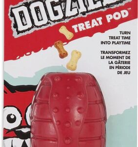 Brinquedo Interativo Petmate Dogzilla Treat Pod para Cães Pequenos - 1 Unidade