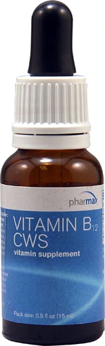 Pharmax Vitamina B12 CWS Líquido 15ml - Energia e Bem-Estar