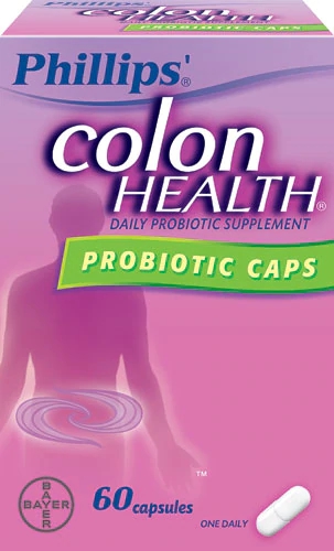 Probiótico Phillips Daily Care Colon Health - 60 Cápsulas