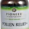 Comprar pioneer pollen relief + -- 60 vegetarian capsules preço no brasil cold & allergy seasonal support suplementos em oferta vitamins & supplements suplemento importado loja 1 online promoção -