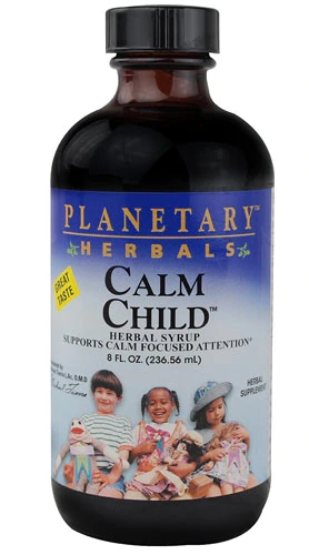 Planetary Herbals Calm Child 8 fl oz - Suplemento Herbal para Crianças