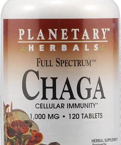 Chaga Full Spectrum Planetary Herbals 1000mg - 120 Comprimidos