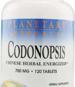 Planetary Herbals Codonopsis 750 mg - 120 Comprimidos - Suplemento Natural