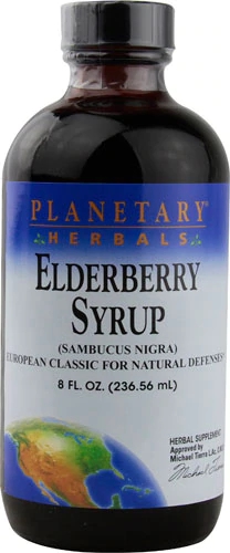 Xarope de Sabugueiro Planetary Herbals 237ml - Imunidade e Bem-Estar