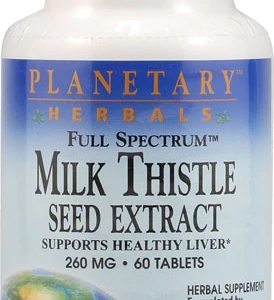 Comprar planetary herbals full spectrum™ milk thistle seed extract -- 260 mg - 60 tablets preço no brasil body systems, organs & glands herbs & botanicals liver health suplementos em oferta suplemento importado loja 39 online promoção -