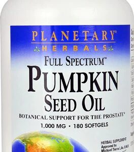 Comprar planetary herbals full spectrum™ pumpkin seed oil -- 1000 mg - 180 softgels preço no brasil herbs & botanicals men's health pumpkin seed suplementos em oferta suplemento importado loja 19 online promoção -