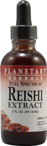 Planetary Herbals Reishi Extrato Líquido 59ml - Bem-Estar e Imunidade