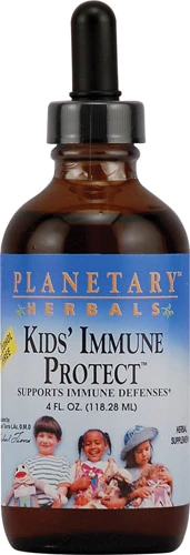 Planetary Herbals Kid's Immune Protect 120ml: Suporte Imunológico Natural para Crianças