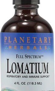 Planetary Herbals Lomatium Líquido 120ml - Extrato de Raiz Nativa para Bem-Estar