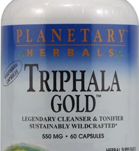 Planetary Herbals Triphala Gold™ -- 550 mg - 60 Vegetarian Capsules