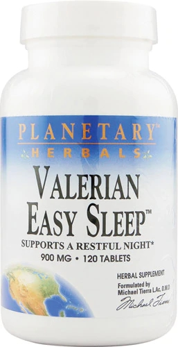 Planetary Herbals Valerian Easy Sleep 900mg - 120 Comprimidos