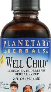Xarope Herbal Planetary Herbals Well Child Equinácea e Sabugueiro 59ml para Crianças