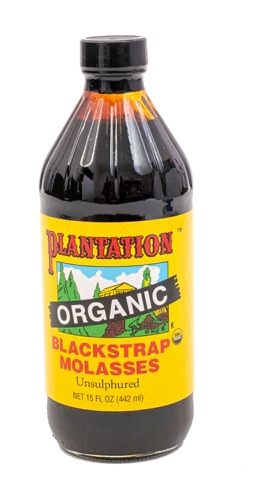 Melaço Negro Orgânico Plantation 15 fl oz (aprox. 444ml) - Puro e Nutritivo