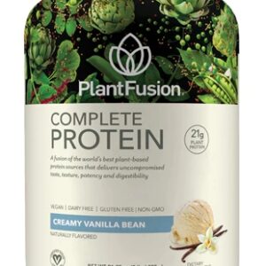 PlantFusion Proteína Completa Baunilha Cremosa - 907g | Vegana e Hipoalergênica