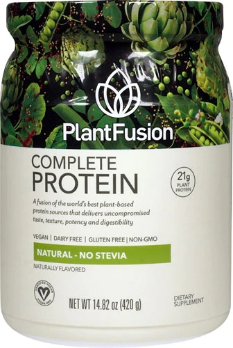 PlantFusion Proteína Completa Natural - 420g Sabor Neutro Vegana