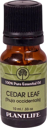 Óleo Essencial de Folha de Cedro Plantlife 100% Puro - 10ml