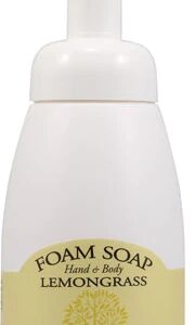 Sabonete Espuma Mãos e Corpo Plantlife Capim-Limão 250ml - Higiene Natural e Revigorante