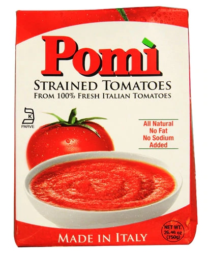 Tomate Pelado Pomi Triturado - Pomi Polpa de Tomate 754g