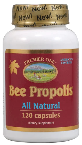 Premier One Bee Propolis 120 Cápsulas - Imunidade e Bem-Estar Natural
