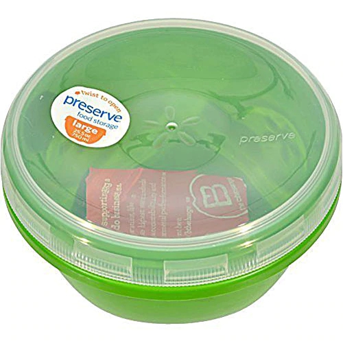 Recipiente para Conservar Alimentos Preserve Redondo Grande Maçã Verde 1,89 Litros