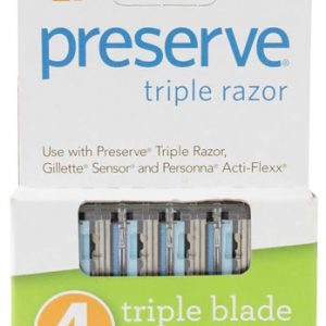 Comprar preserve triple razor cartridges -- 4 cartridges preço no brasil beauty & personal care personal care shaving suplementos em oferta suplemento importado loja 27 online promoção - 7 de julho de 2022