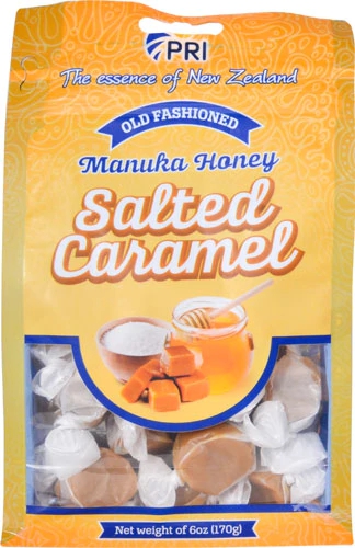PRI Manuka Honey Candy Salted Caramel -- 6 oz