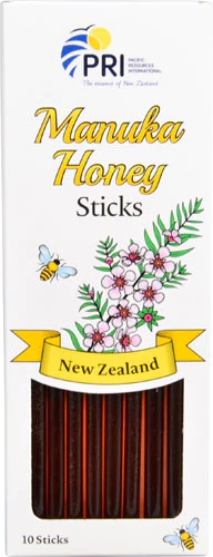 PRI Manuka Honey On The Go Sticks - Mel de Manuka Puro e Conveniente (10x 10g)