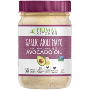 Comprar primal kitchen mayo with avocado oil paleo garlic aioli -- 12 fl oz preço no brasil condiments food & beverages olives suplementos em oferta suplemento importado loja 7 online promoção -