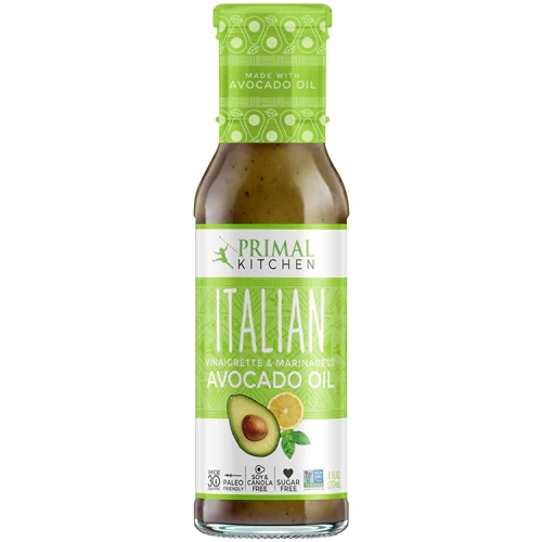 Primal Kitchen Molho para Salada e Marinada com Óleo de Abacate Sabor Italiano 237ml