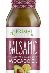 Molho Balsâmico com Óleo de Abacate Primal Kitchen - 237ml - Paleo e Sem Glúten