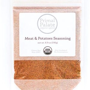 Tempero Orgânico Primal Palate para Carne e Batata - 195g