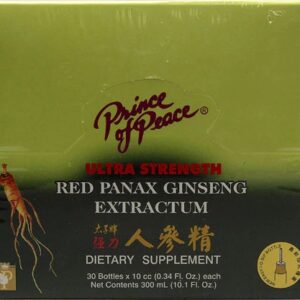 Prince of Peace Red Panax Ginseng Extractum Ultra Strength -- 30 Bottles