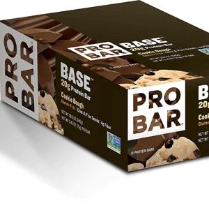 Comprar probar base 20g protein bar gluten free cookie dough -- 12 bars preço no brasil protein blends protein powders sports & fitness suplementos em oferta suplemento importado loja 27 online promoção -