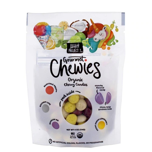 Project 7 Gourmet Chewies Sabores Sortidos 113g - Petisco Delicioso e Divertido