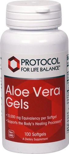 Protocol For Life Balance Aloe Vera Gels -- 100 Softgels