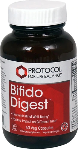 Protocol For Life Balance Bifido Digest Probiótico 60 Cápsulas Veganas