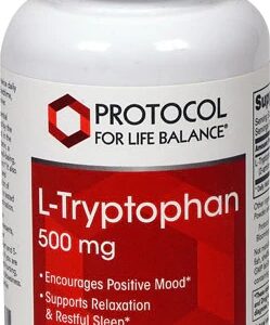 Protocol For Life Balance L-Tryptophan -- 500 mg - 60 Veg Capsules