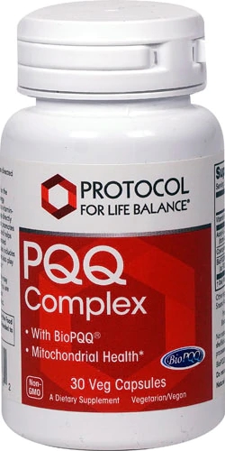 Protocol For Life Balance PQQ Complex - 30 Cápsulas Vegetais: Energia e Longevidade Celular