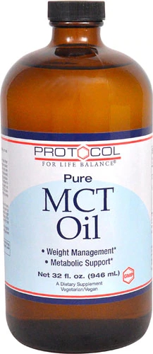 Óleo MCT Puro Protocol For Life Balance 946ml - Energia e Foco