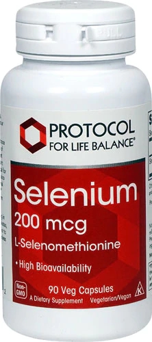 Protocol For Life Balance Selênio 200mcg - 90 Cápsulas Veganas