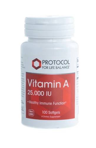 Protocol For Life Balance Vitamina A 25000 IU - 100 Cápsulas Softgel