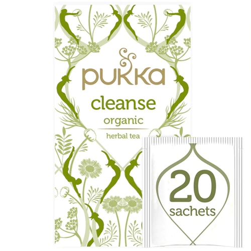 Chá Orgânico Pukka Cleanse - Urtiga, Erva-doce e Hortelã - 20 Sachês (20g)