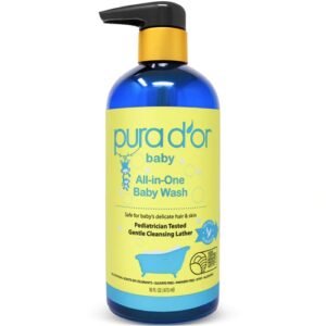 Comprar pura d'or all-in-one baby wash -- 16 fl oz preço no brasil babies & kids baby bath & skin care baby lotion skin care suplementos em oferta suplemento importado loja 31 online promoção -