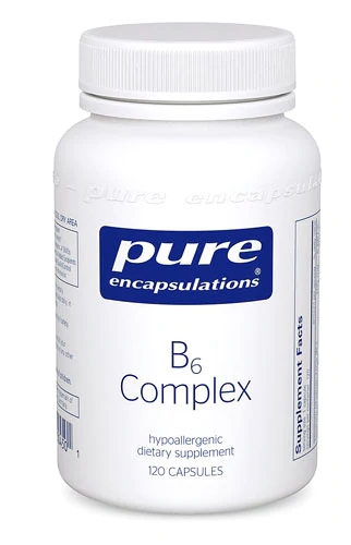 Pure Encapsulations B-6 Complex 60 Cápsulas - Saúde e Energia Essenciais