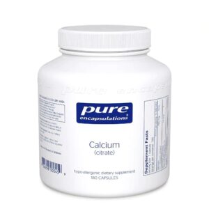 Comprar pure encapsulations calcium (citrate) -- 180 capsules preço no brasil calcium calcium & vitamin d minerals suplementos em oferta vitamins & supplements suplemento importado loja 35 online promoção -