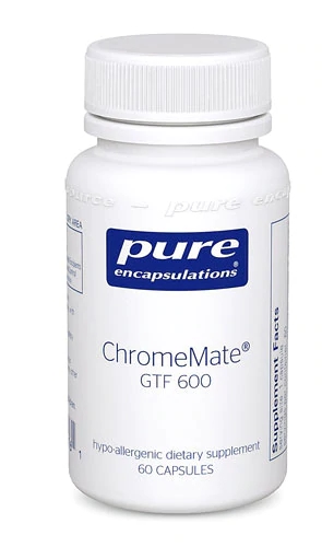 Pure Encapsulations ChromeMate® GTF 600 - 60 Cápsulas: Potencialize Seu Bem-Estar