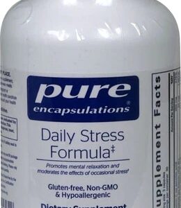 Pure Encapsulations Daily Stress Formula 90 Cápsulas - Bem-Estar e Gerenciamento do Estresse