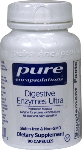 Pure Encapsulations Digestive Enzymes Ultra - 90 Cápsulas - Suporte Digestivo Completo