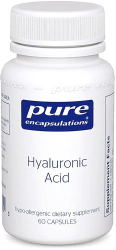 Pure Encapsulations Ácido Hialurônico 70mg - 60 Cápsulas para Pele e Articulações