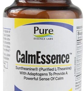 Pure Essence Labs CalmEssence™ - 30 Cápsulas Vegetarianas para Relaxamento Profundo